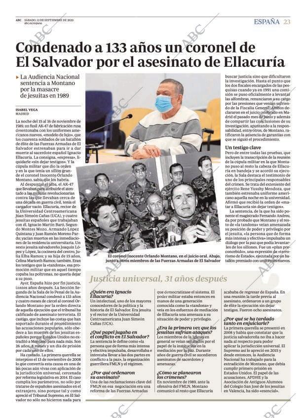 ABC MADRID 12-09-2020 página 23