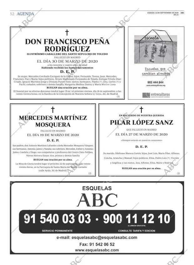 ABC MADRID 12-09-2020 página 52