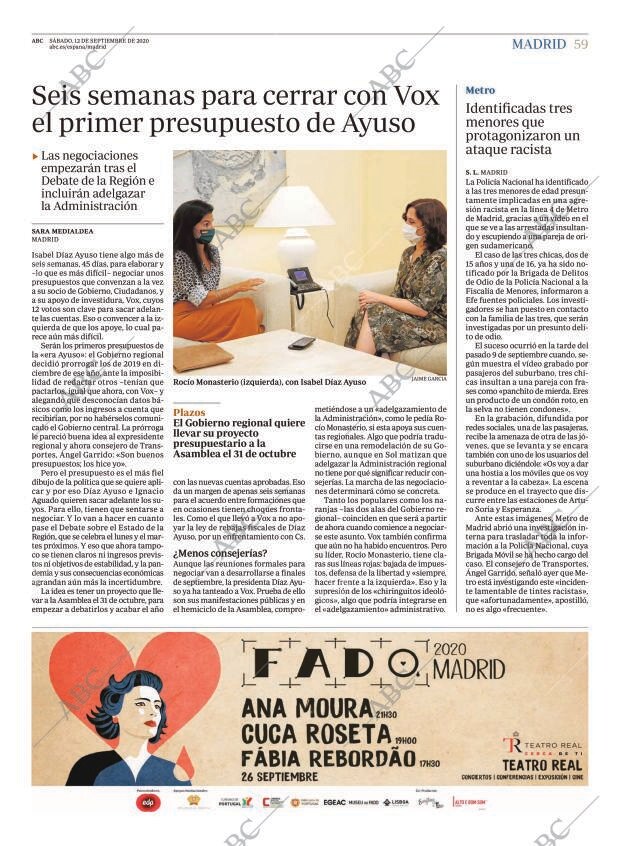 ABC MADRID 12-09-2020 página 59