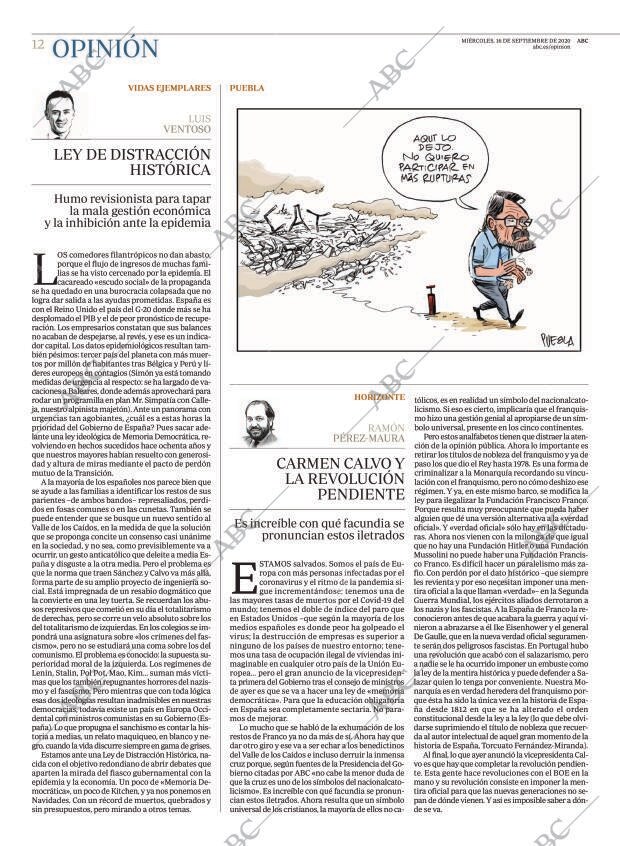 ABC MADRID 16-09-2020 página 12