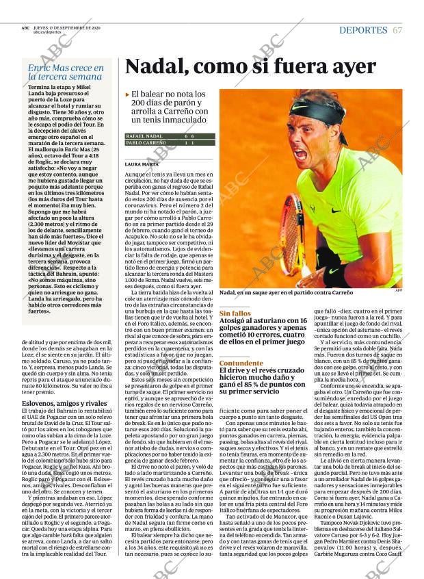ABC CORDOBA 17-09-2020 página 67