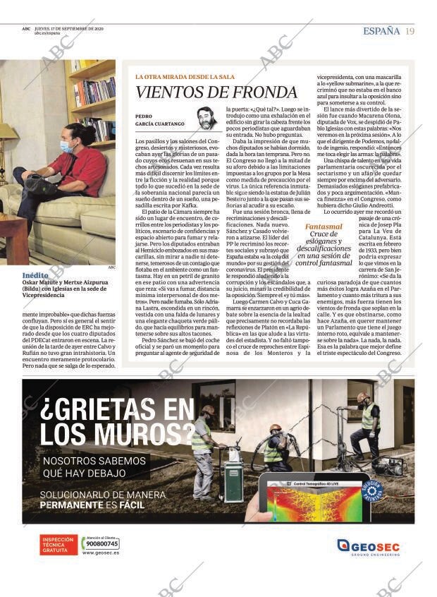 ABC MADRID 17-09-2020 página 19