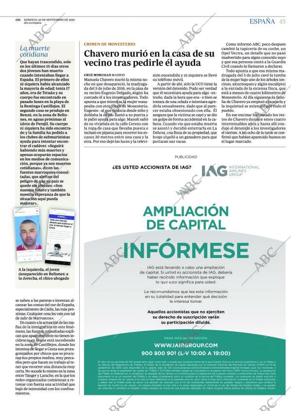 ABC CORDOBA 20-09-2020 página 45