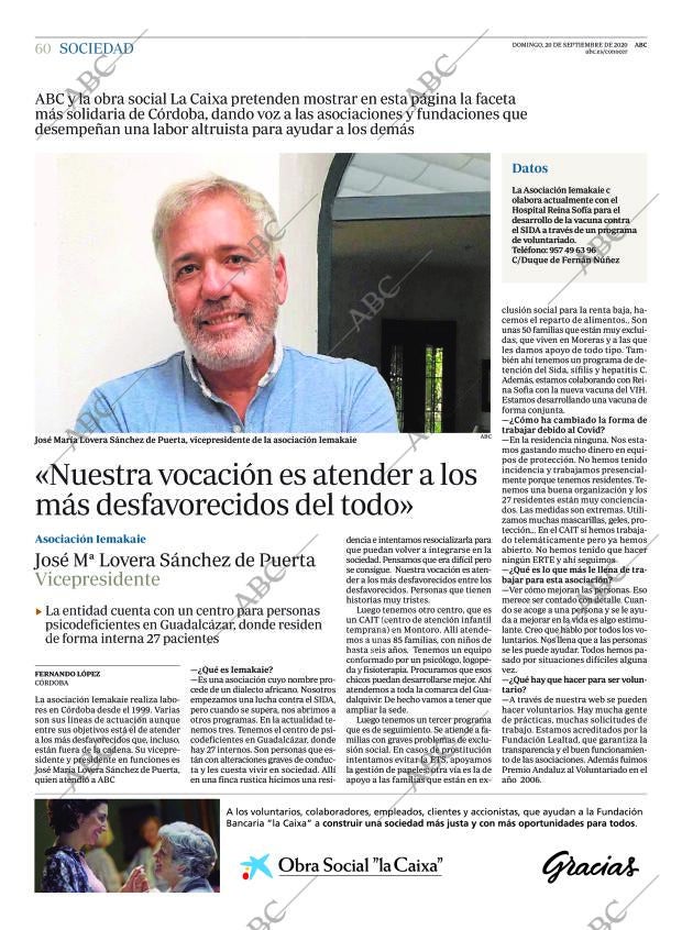 ABC CORDOBA 20-09-2020 página 60