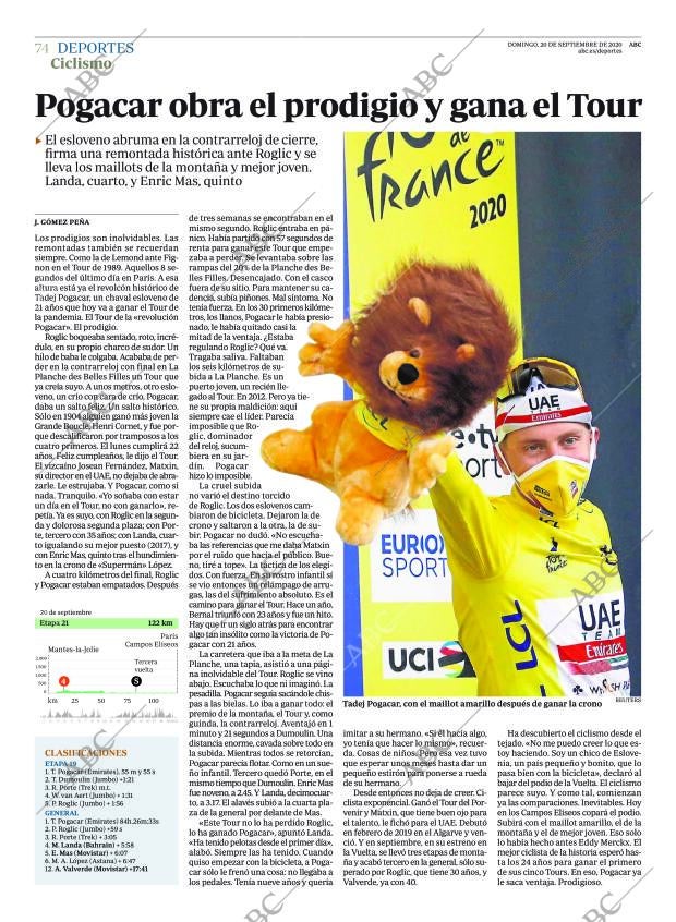 ABC CORDOBA 20-09-2020 página 74