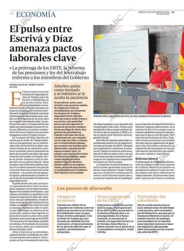 ABC MADRID 20-09-2020 página 42