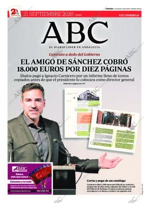 ABC CORDOBA 21-09-2020 página 1