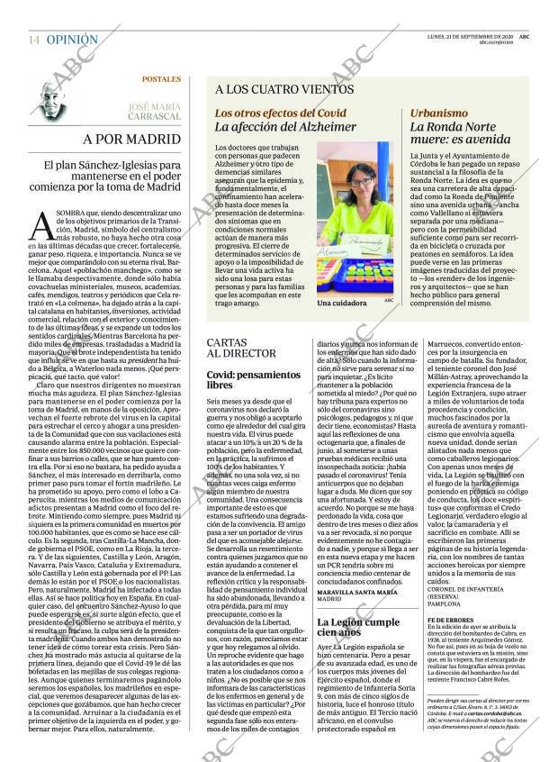 ABC CORDOBA 21-09-2020 página 14