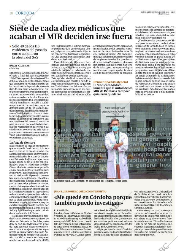 ABC CORDOBA 21-09-2020 página 18