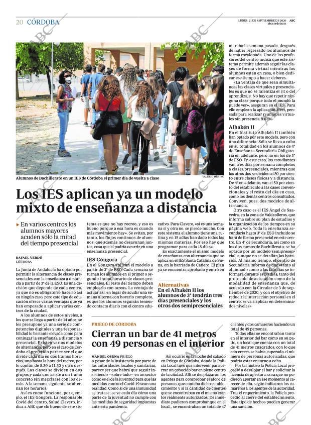 ABC CORDOBA 21-09-2020 página 20
