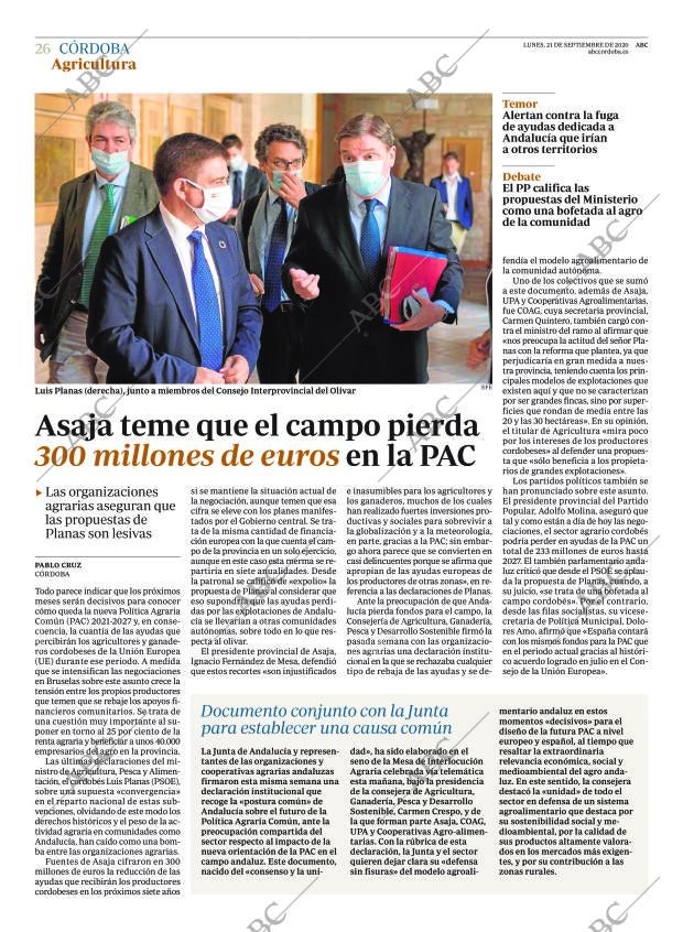 ABC CORDOBA 21-09-2020 página 26