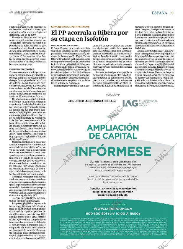 ABC CORDOBA 21-09-2020 página 39