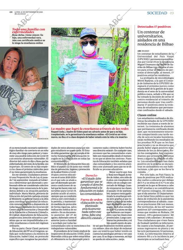 ABC CORDOBA 21-09-2020 página 49