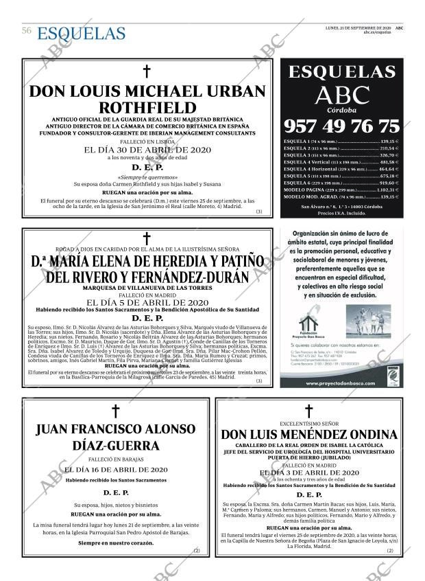 ABC CORDOBA 21-09-2020 página 56