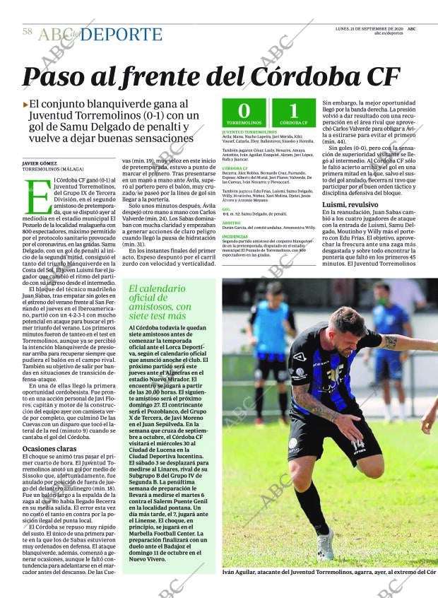 ABC CORDOBA 21-09-2020 página 58
