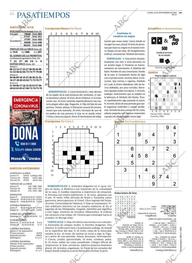 ABC CORDOBA 21-09-2020 página 66