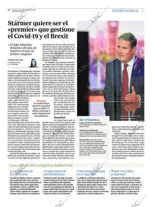 ABC MADRID 21-09-2020 página 27