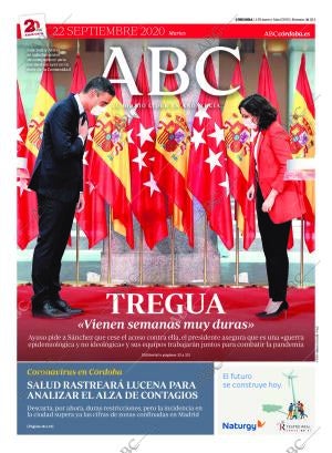 ABC CORDOBA 22-09-2020 página 1