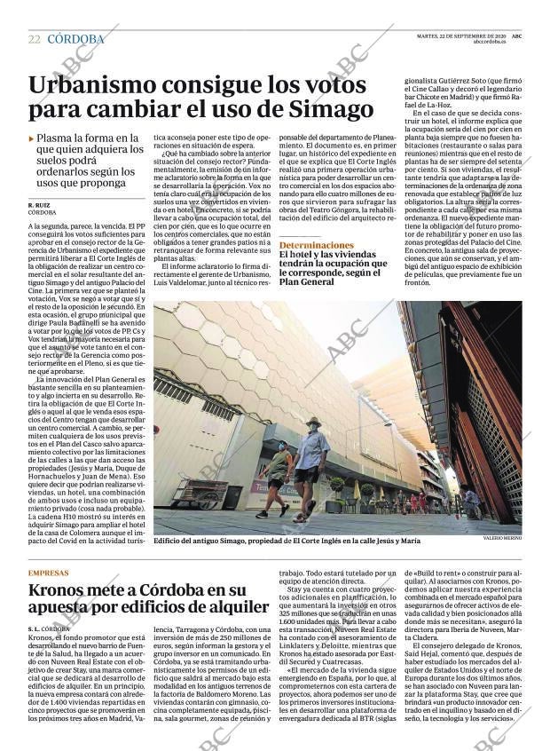 ABC CORDOBA 22-09-2020 página 22