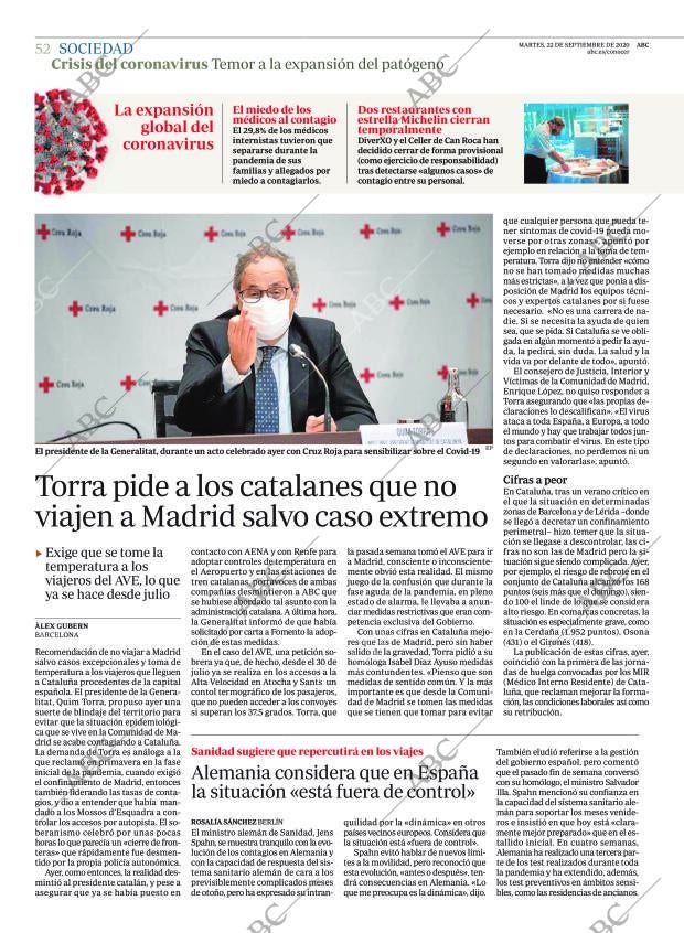 ABC CORDOBA 22-09-2020 página 52