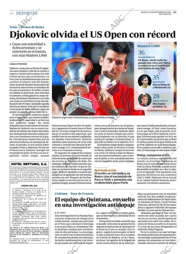 ABC CORDOBA 22-09-2020 página 66