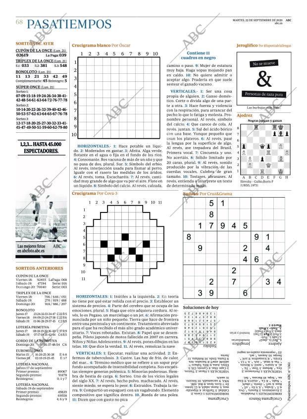 ABC CORDOBA 22-09-2020 página 68