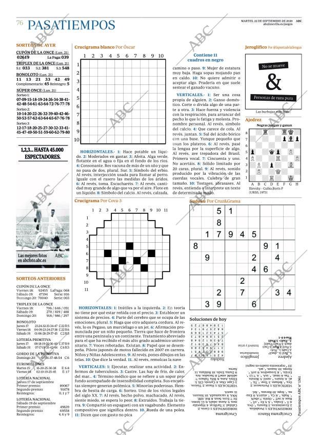 ABC SEVILLA 22-09-2020 página 76