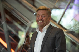 Presentación del nuevo presidente de SEAT, Wayne Griffiths junto a Herbert...