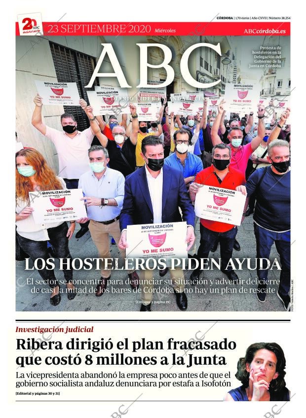 ABC CORDOBA 23-09-2020 página 1