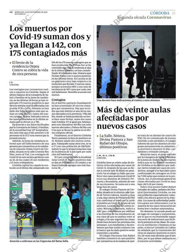 ABC CORDOBA 23-09-2020 página 21