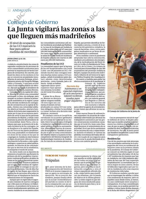 ABC CORDOBA 23-09-2020 página 32