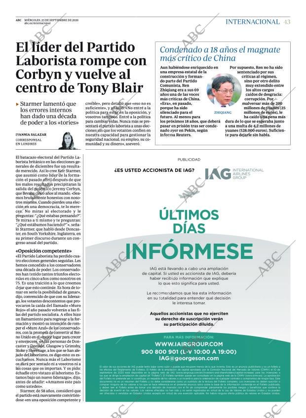 ABC CORDOBA 23-09-2020 página 43