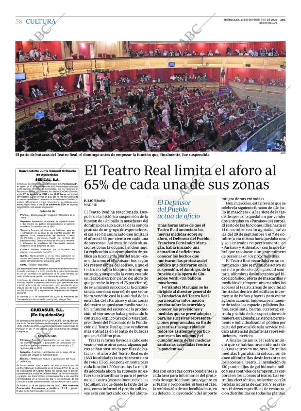 ABC CORDOBA 23-09-2020 página 58