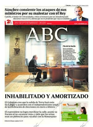ABC CORDOBA 29-09-2020 página 1