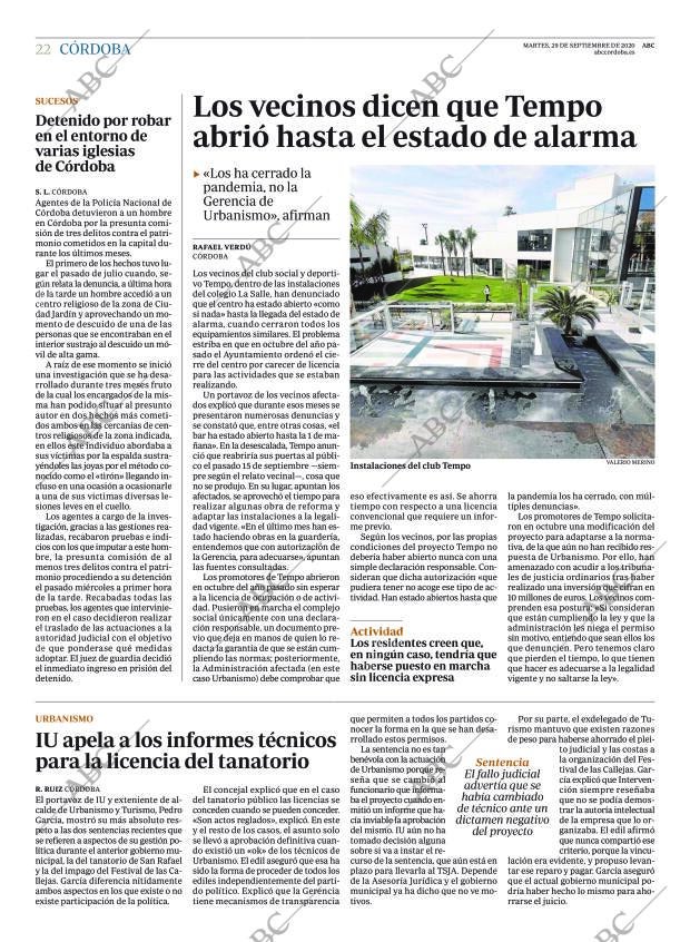 ABC CORDOBA 29-09-2020 página 22