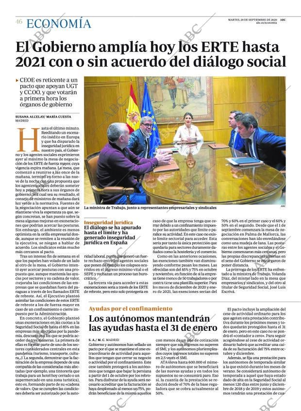 ABC CORDOBA 29-09-2020 página 46