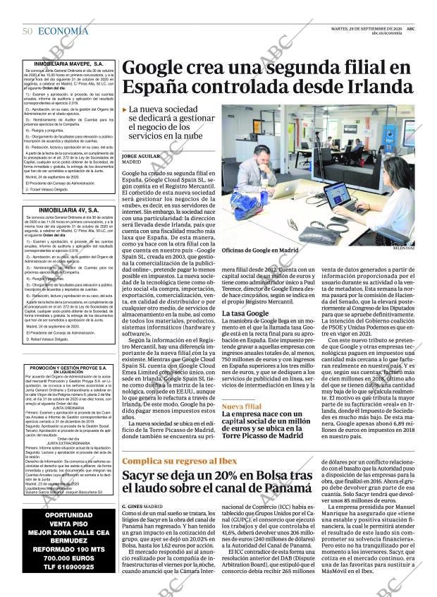 ABC CORDOBA 29-09-2020 página 50