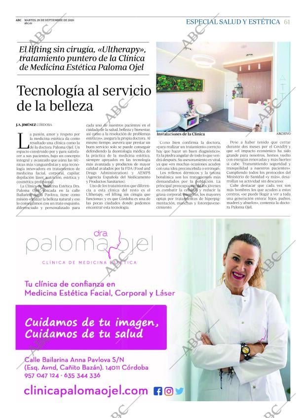 ABC CORDOBA 29-09-2020 página 61