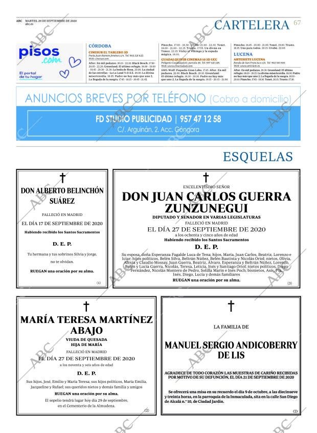 ABC CORDOBA 29-09-2020 página 67