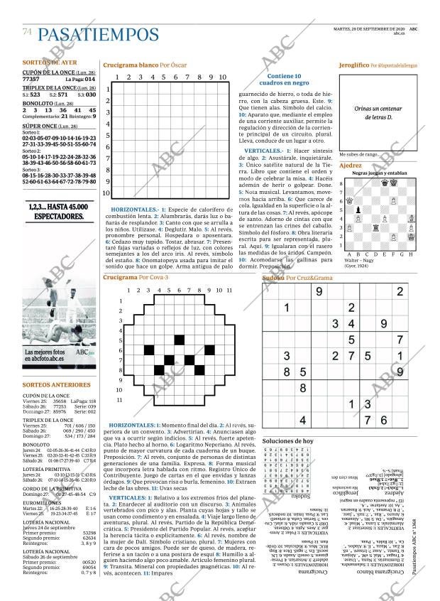 ABC CORDOBA 29-09-2020 página 74