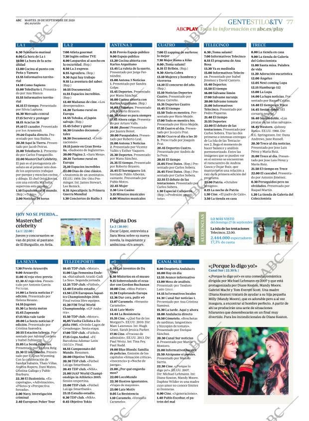 ABC CORDOBA 29-09-2020 página 77