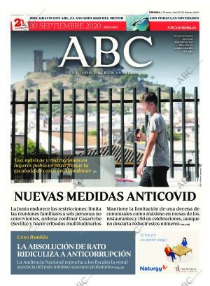 ABC CORDOBA 30-09-2020 página 1