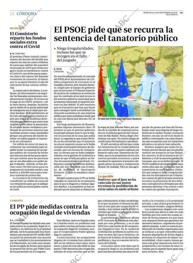 ABC CORDOBA 30-09-2020 página 22