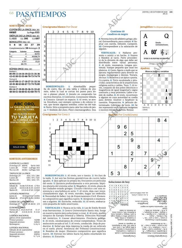 ABC CORDOBA 01-10-2020 página 68