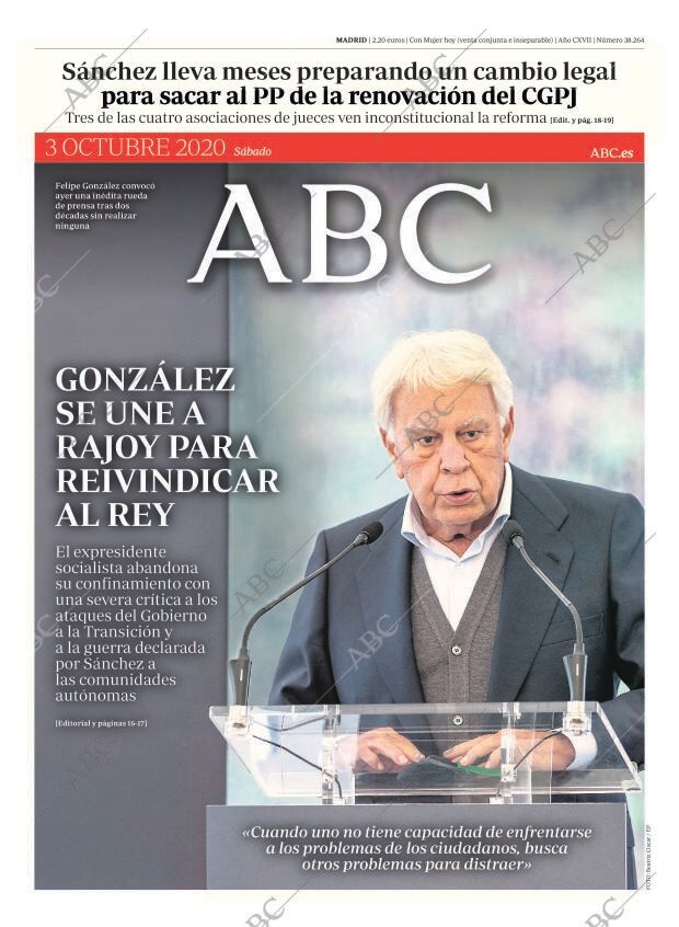 ABC MADRID 03-10-2020 página 1