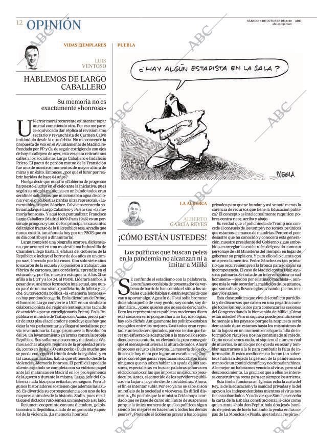 ABC MADRID 03-10-2020 página 12