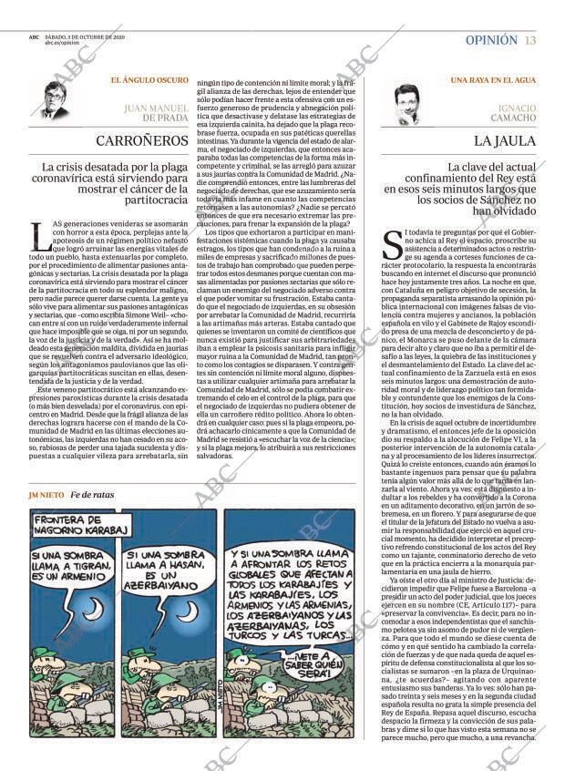 ABC MADRID 03-10-2020 página 13