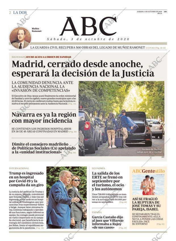 ABC MADRID 03-10-2020 página 2