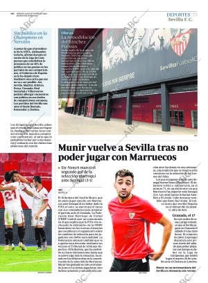 ABC SEVILLA 10-10-2020 página 73