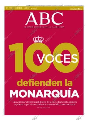 ABC SEVILLA 11-10-2020 página 1